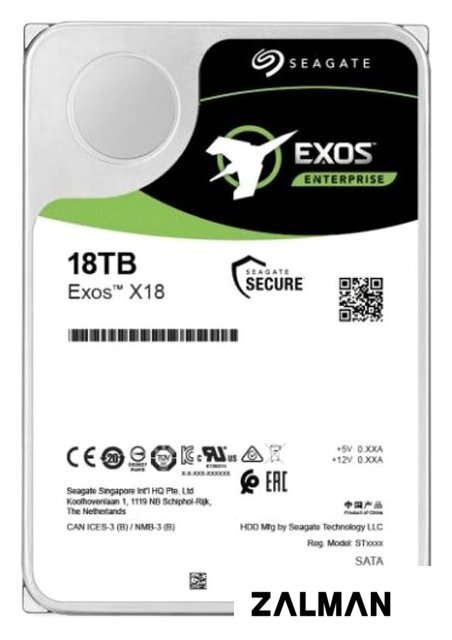 Жесткий диск Seagate Exos X18 18TB ST18000NM004J