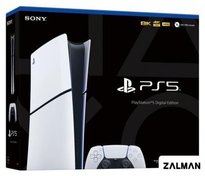 Игровая приставка Sony PlayStation 5 Slim Digital Edition CFI-21XX (2 ревизия, без дисковода) Игровая приставка Sony PlayStation 5 Slim Digital Edition CFI-21XX (2 ревизия, без дисковода)