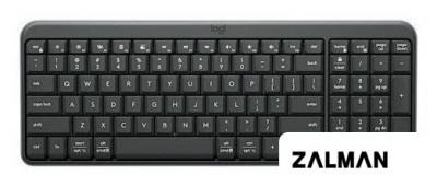 Клавиатура Logitech K251 Compact Bluetooth Wireless Keyboard 920-013363 (графитовый, с гравировкой)