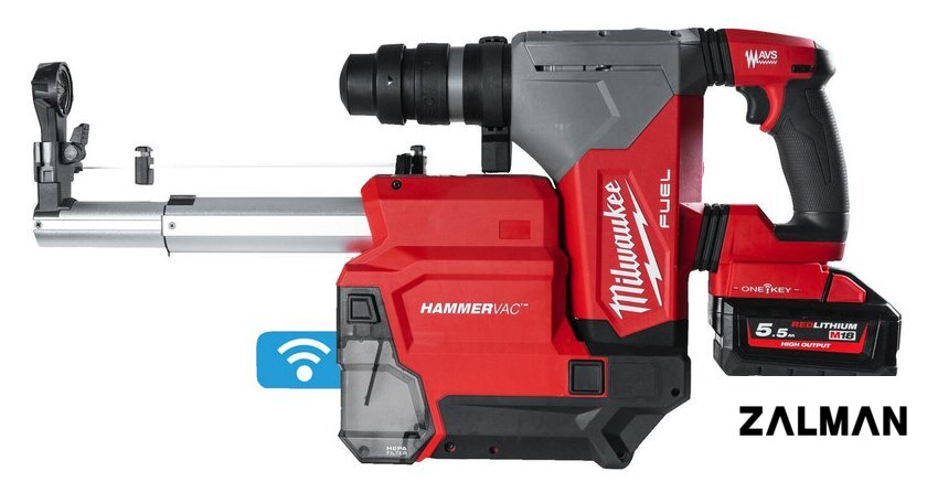 Перфоратор Milwaukee M18 ONE FHX DEL-552C Fuel 4933478506 (с 2-мя АКБ, кейс)