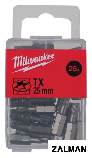 Набор бит Milwaukee 4932399597 (25 предметов)