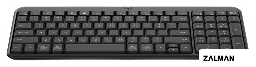 Клавиатура Logitech K250 Compact Bluetooth Wireless Keyboard 920-013452 (графит)