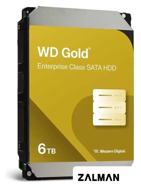Жесткий диск WD Gold 6TB WD6004FRYZ