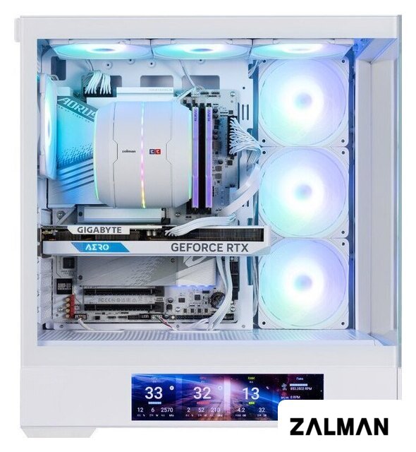 Корпус Zalman P40 DS (белый)