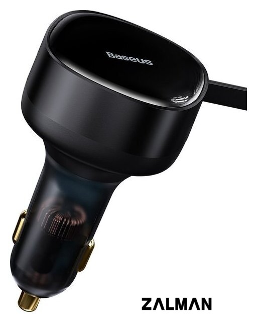 Автомобильное зарядное Baseus Enjoyment Pro 2-in-1 Car Charger C+L 60W C00057802111-02