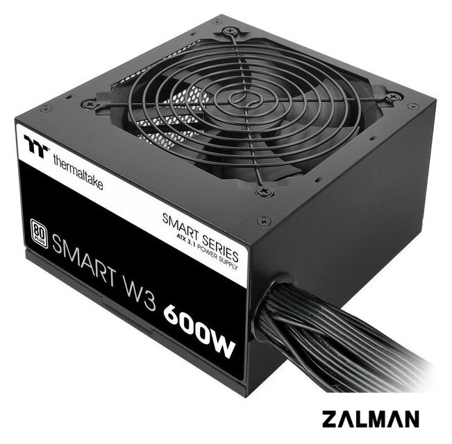 Блок питания Thermaltake Smart W3 600W PS-SPW-0600NNFAWE-1