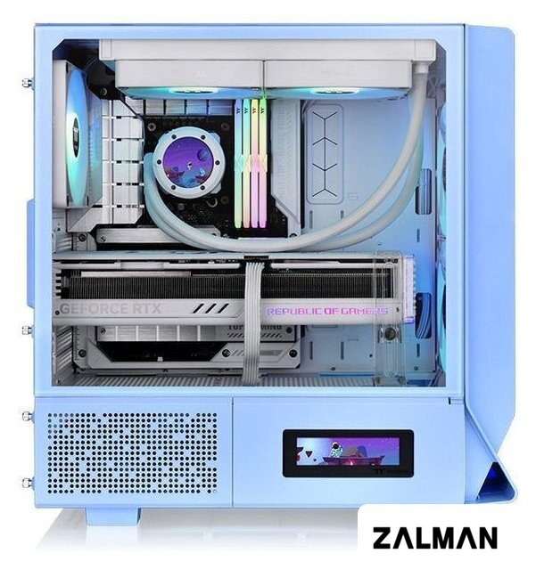 Корпус Thermaltake Ceres 330 TG ARGB Hydrangea Blue CA-1Y2-00MFWN-00