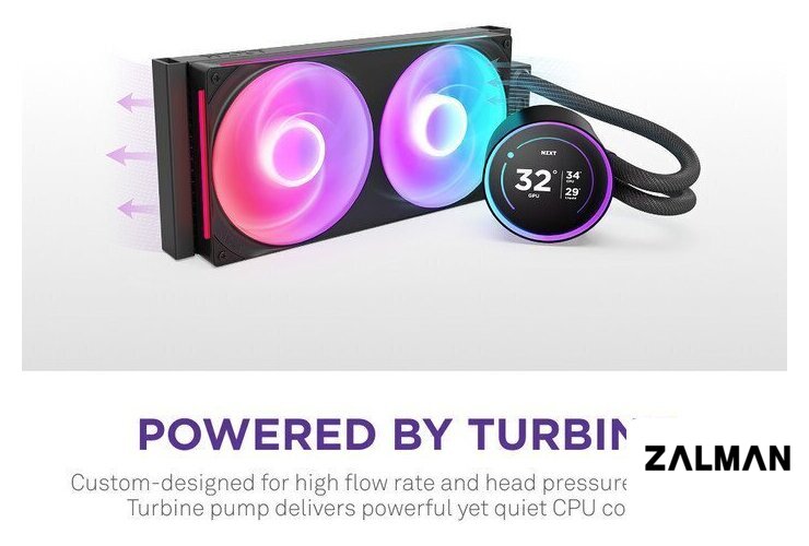 Система жидкостного охлаждения для процессора NZXT Kraken Elite 280 RGB RL-KR28E-B2