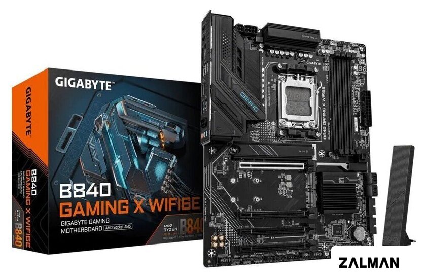 Материнская плата Gigabyte B840 Gaming X WiFi6E