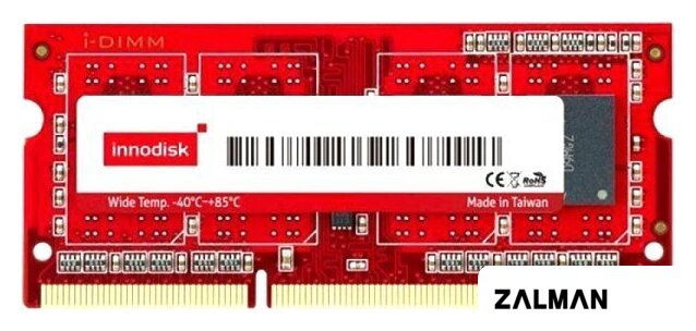 Оперативная память Innodisk 4ГБ DDR3 SODIMM 1600 МГц M3S0-4GMJDLPC