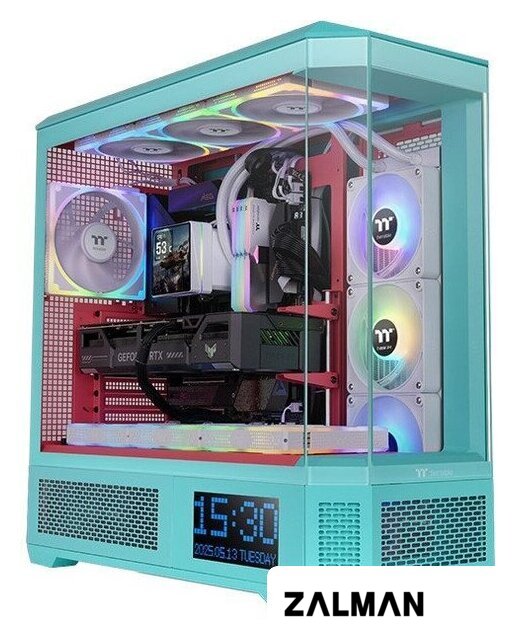 Корпус Thermaltake View 600 TG Mint Strawberry CA-11H-00FLWN-00
