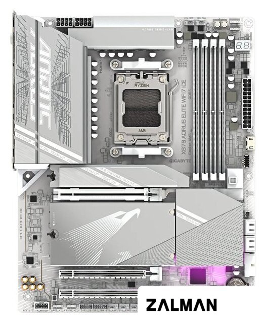 Материнская плата Gigabyte X870 Aorus Elite WiFi7 Ice