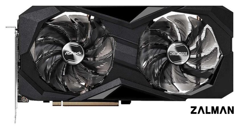 Видеокарта ASRock Radeon RX 7600 Challenger 8GB OC RX 7600 CL 8GO