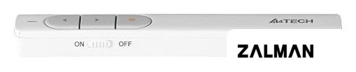 Пульт ДУ A4Tech Wireless Laser Pen LP15 (белый)