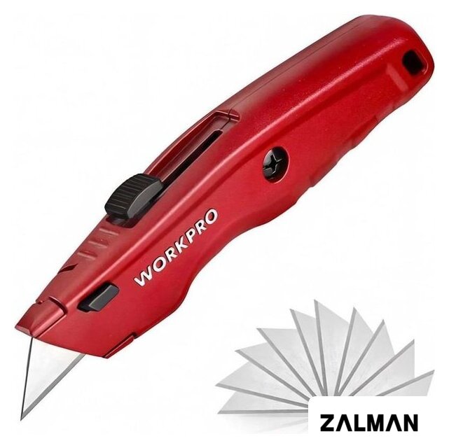 Нож строительный Workpro WP213017