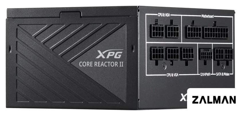 Блок питания ADATA XPG Core Reactor II 850W COREREACTORII850G-BKCEU