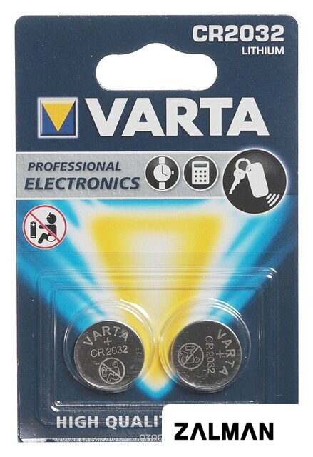 Батарейка Varta CR2032 2 шт.
