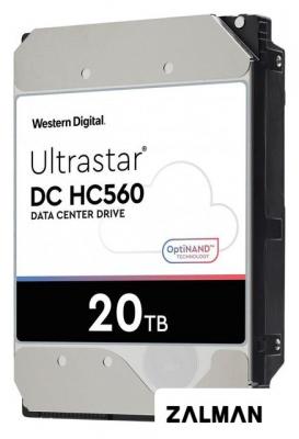 Жесткий диск WD Ultrastar DC HC560 20TB WUH722020BLE6L4