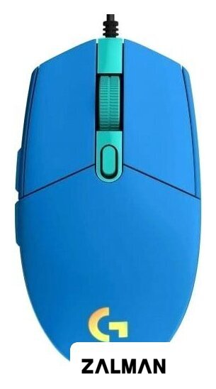 Игровая мышь Logitech G102 Lightsync (синий)