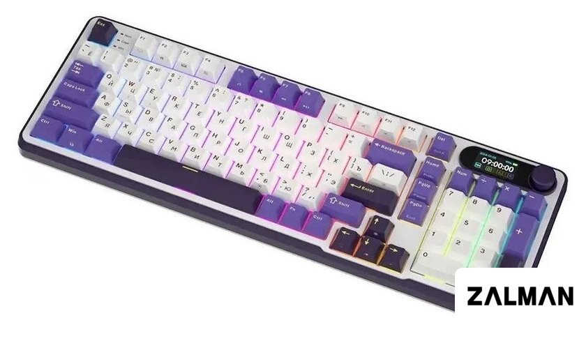Клавиатура Royal Kludge RK-S98 RGB Blackberry (RK Brown)
