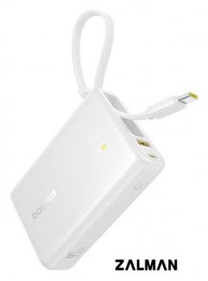 Внешний аккумулятор Baseus Picogo PPPG-1W45C Digital Display Power Bank 45W 10000mAh (белый)