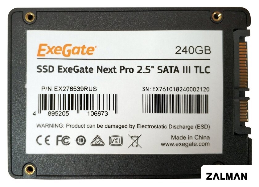 SSD ExeGate Next Pro 480GB EX276683RUS