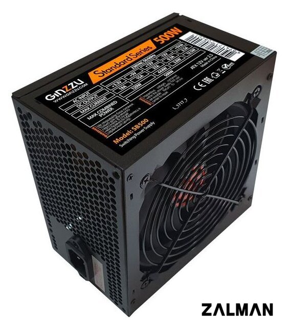 Блок питания Ginzzu SB500