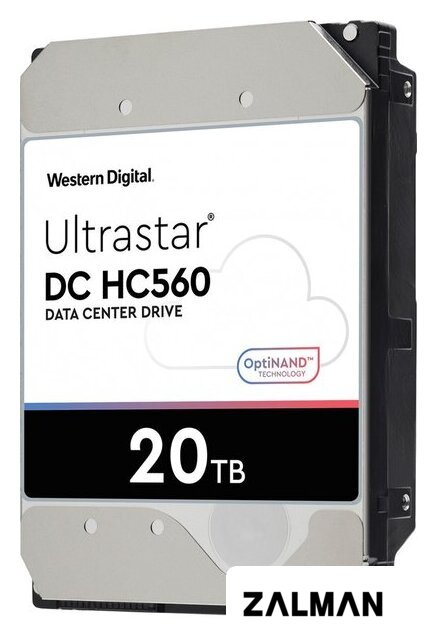 Жесткий диск WD Ultrastar DC HC560 20TB WUH722020BLE6L4