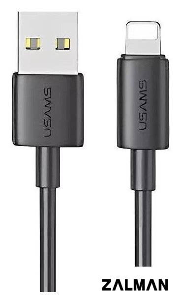 Кабель Usams US-SJ709 USB Type-A - Lightning (1 м, черный)
