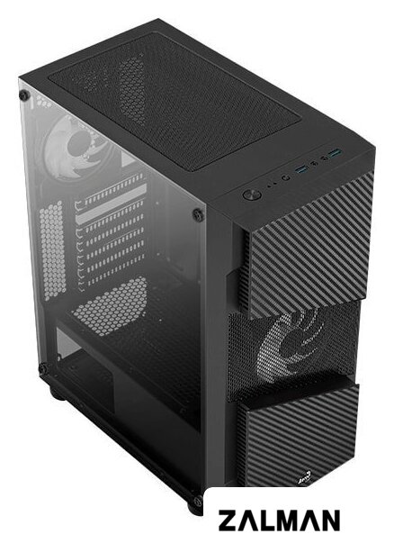 Корпус AeroCool Menace Saturn RGB-G-BK-v1