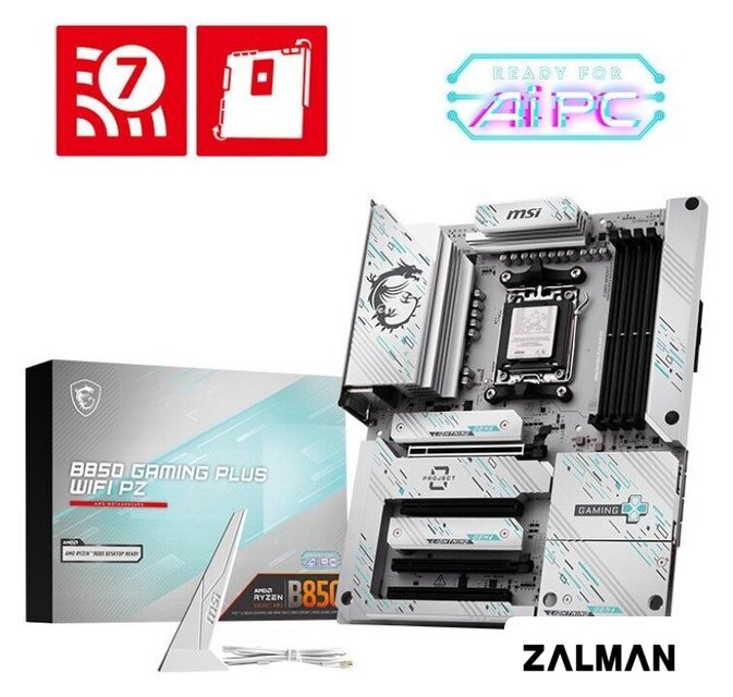 Материнская плата MSI B850 Gaming Plus WiFi PZ