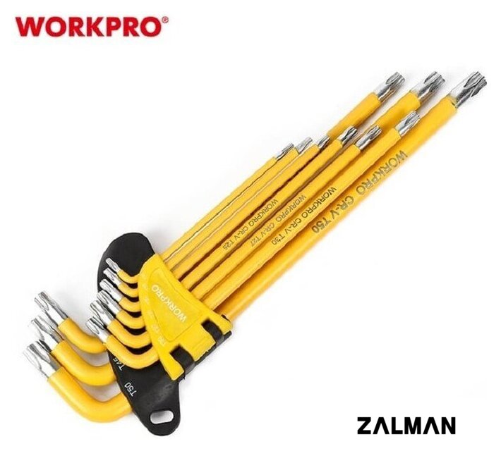 Набор ключей Workpro WP222008 (9 предметов)