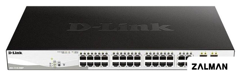 Настраиваемый коммутатор D-Link DGS-1210-28MP/F3A