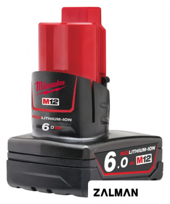 Аккумулятор Milwaukee M12 M12B6 4932451395 (12В/6 Ач)