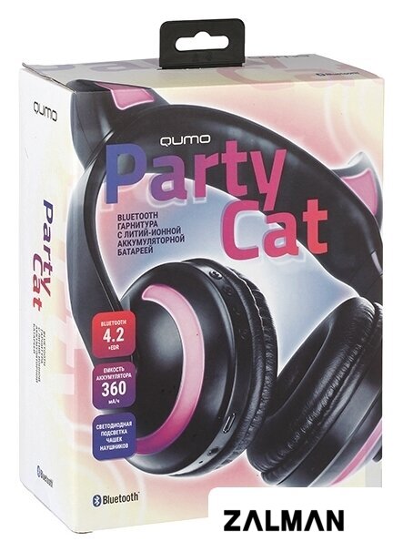 Наушники QUMO Party Cat ВТ0024