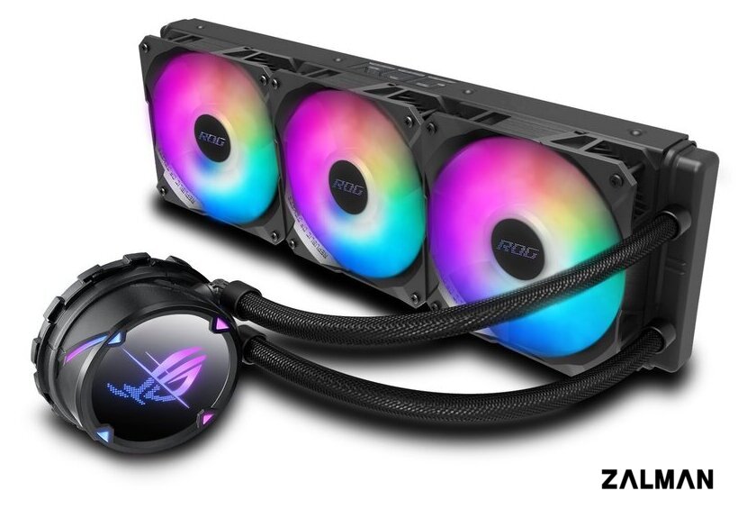 Система жидкостного охлаждения для процессора ASUS ROG Strix LC II 360 ARGB
