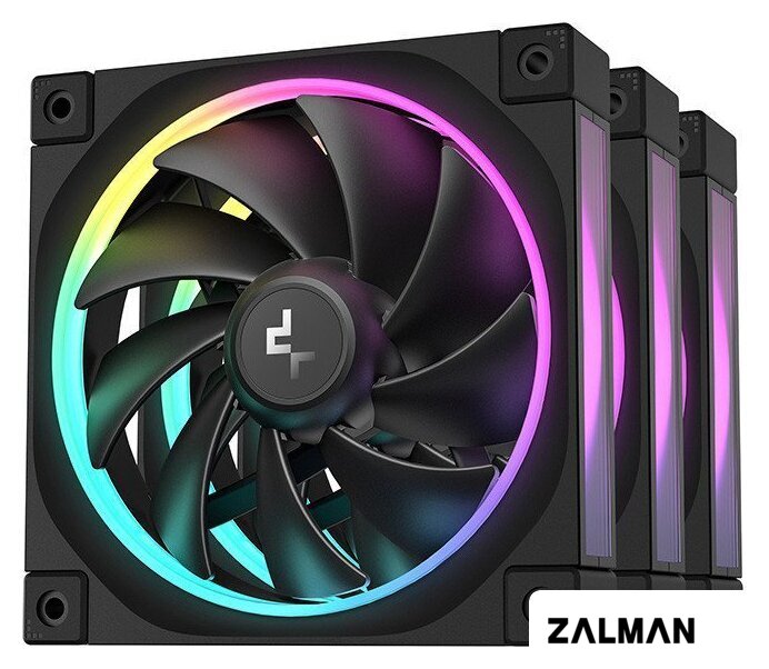 Комплект вентиляторов для корпуса DeepCool FL12-3 IN 1 R-FL12-BKAPN3-G