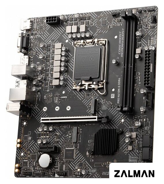 Материнская плата MSI PRO H610M-G DDR4
