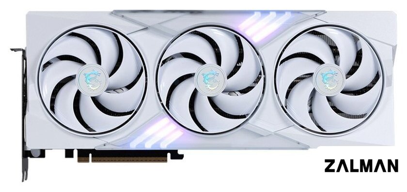 Видеокарта MSI GeForce RTX 5070 12G Gaming Trio OC White