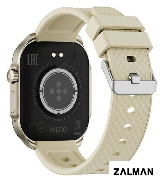 Умные часы Tecno Watch 3 Active TSP-W03A (золотистый)