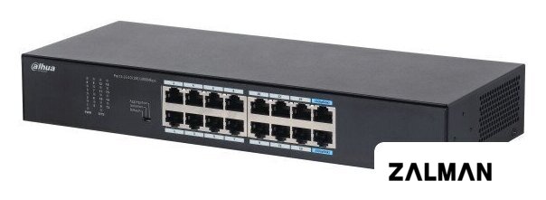 Неуправляемый коммутатор Dahua DH-S3016-16GT