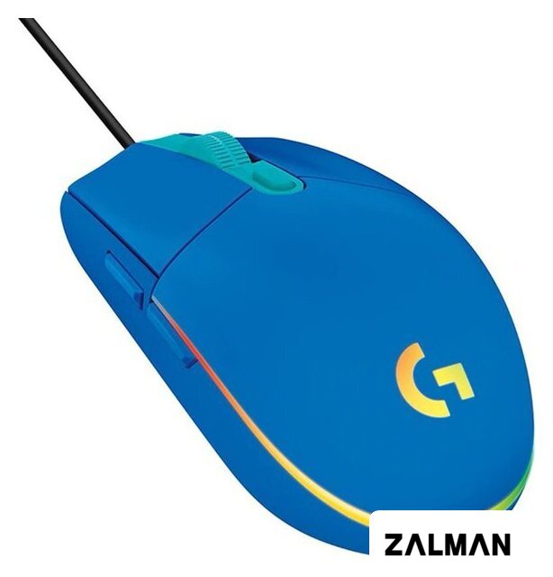 Игровая мышь Logitech G102 Lightsync (синий)