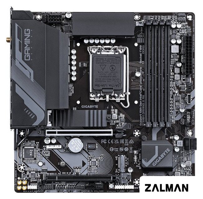 Материнская плата Gigabyte B760M Gaming X AX (rev. 1.x)