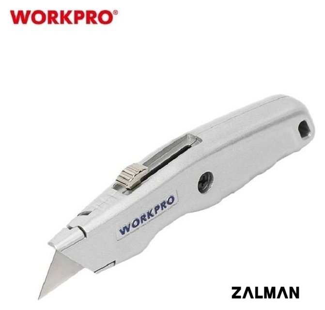 Нож строительный Workpro WP213006