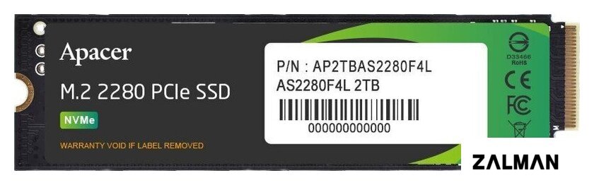 SSD Apacer AS2280F4L 2TB AP2TBAS2280F4L-1