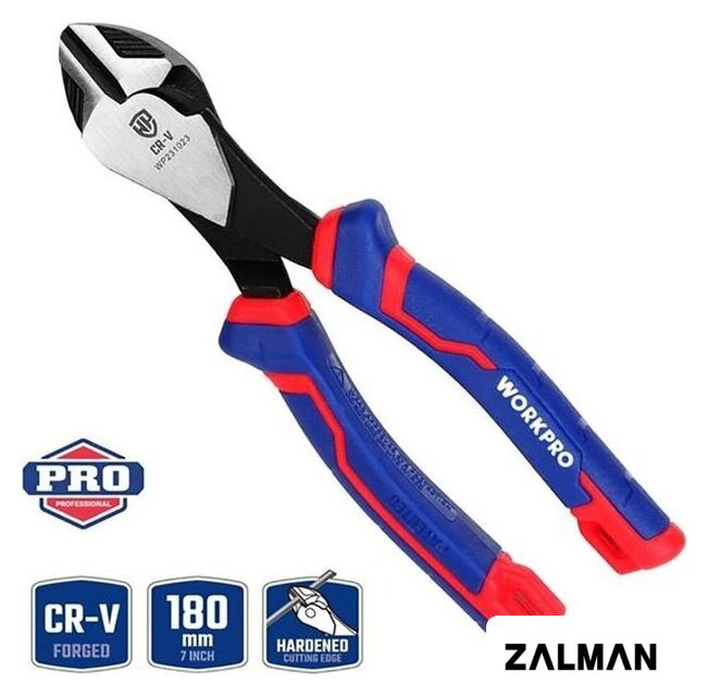 Кусачки боковые (бокорезы) Workpro WP231023