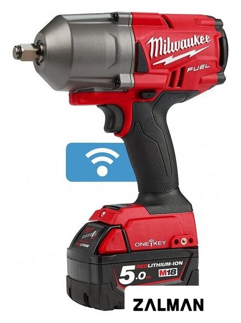 Гайковерт Milwaukee M18 ONEFHIWF12-502X 4933459727 (с 2-мя АКБ, кейс)