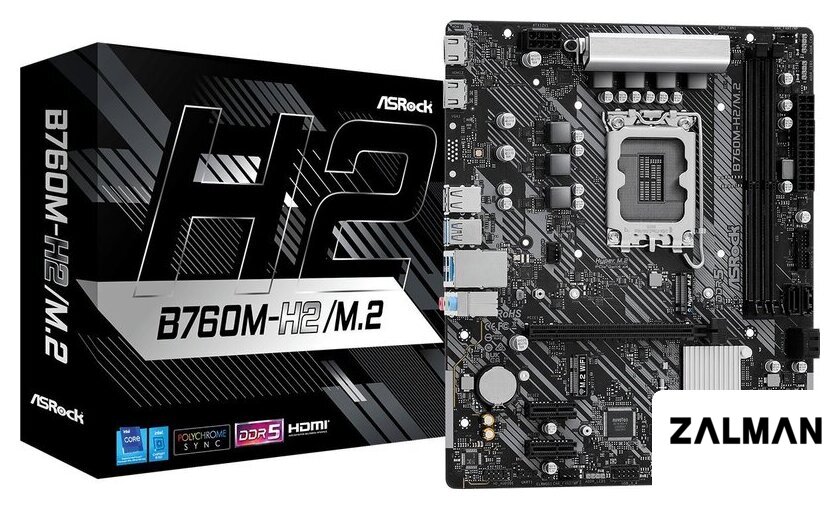 Материнская плата ASRock B760M-H2/M.2