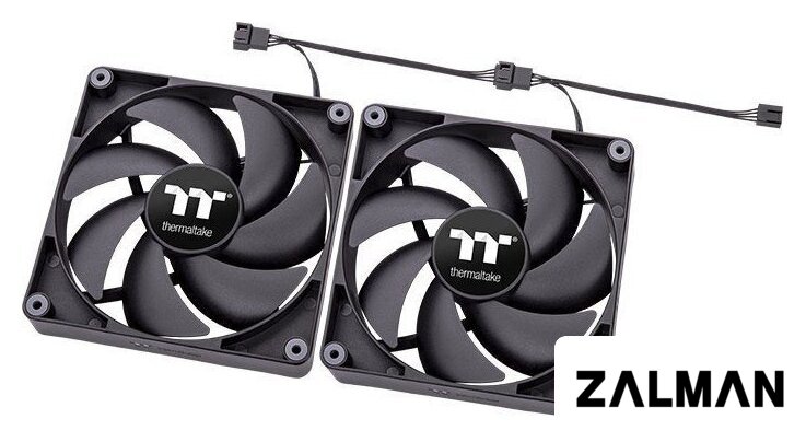 Комплект вентиляторов для корпуса Thermaltake CT120 2-Fan Pack CL-F147-PL12BL-A