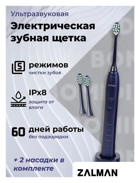 Электрическая зубная щетка Bomidi TX5 (синий)